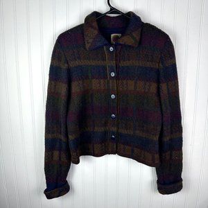 Millma Bolivia Button Up Sweater 100% Alpaca Size Small‎